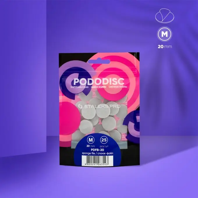 [VDP-PODO-EM] Embouts éponges PODODISC M